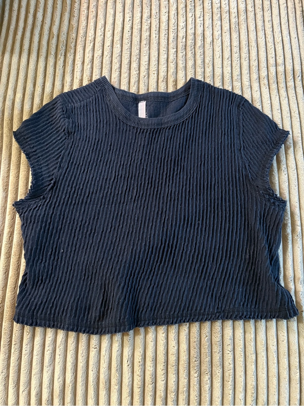 Free People Ribbed Crop Top